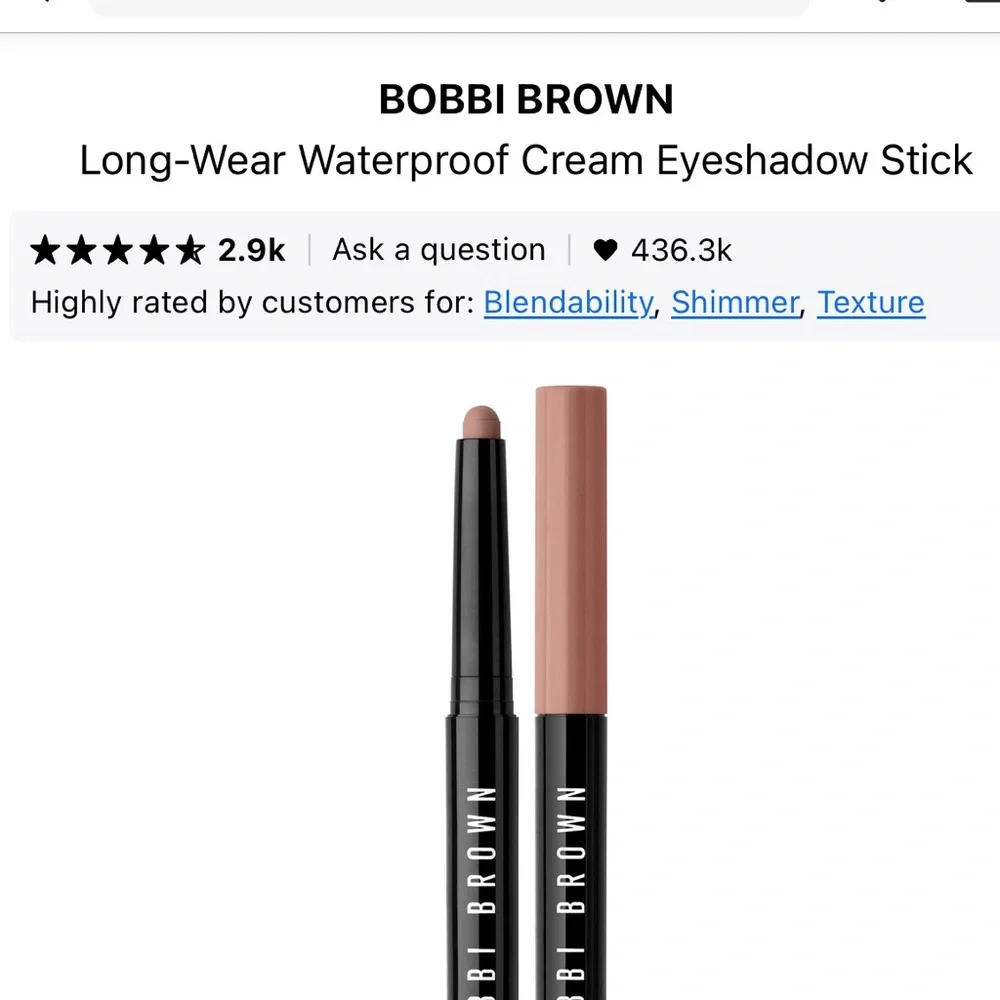 Bobbi Brown Mini Long-Wear Cream Shadow Stick in Taupe